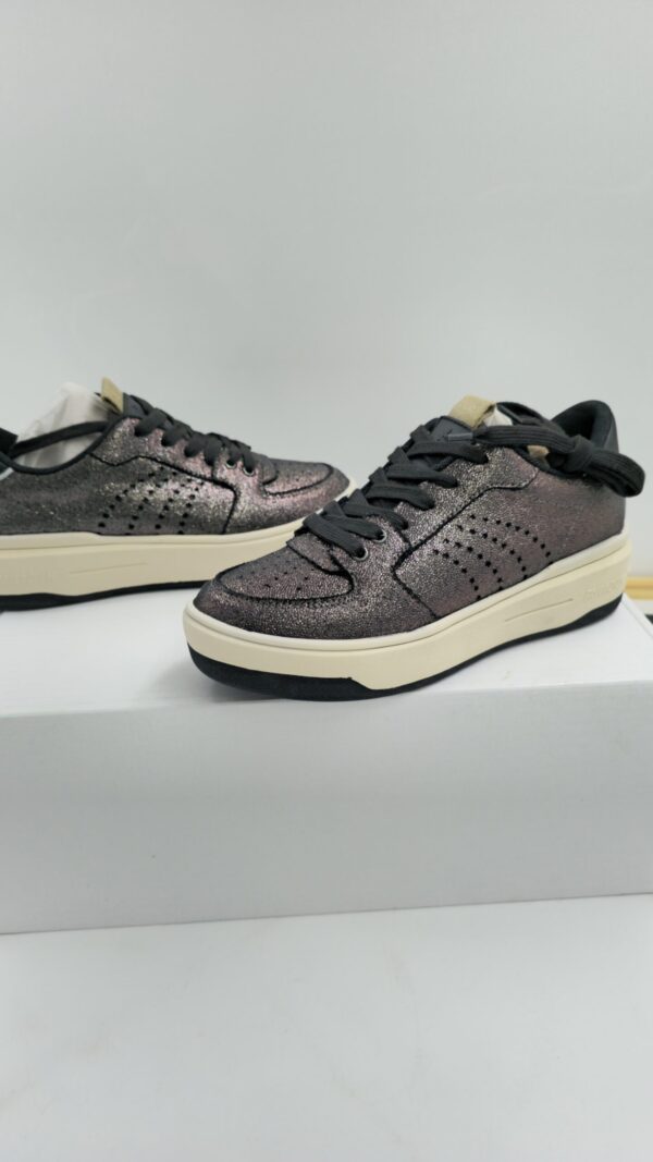 Sneakersy niskie skórzane Palladium  metaliczne szare  R.36 PA92D