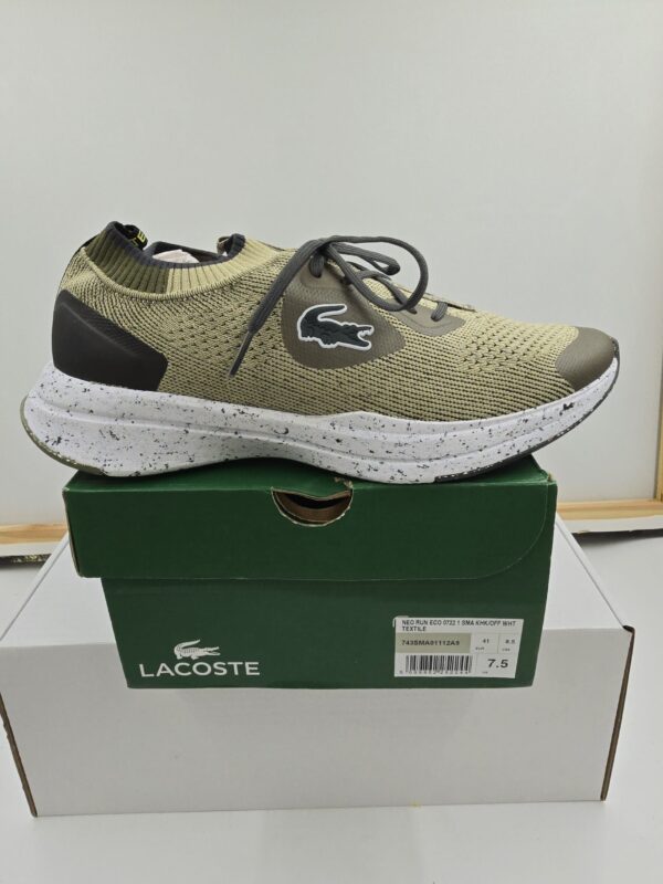 Męskie materiałowe  buty do biegania  sportowe  LACOSTE R.41 LA23R