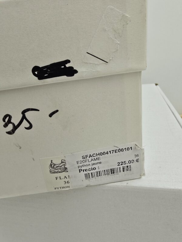 Damskie sneakersy skórzane na platformie  SANDRO R.36 SA23D
