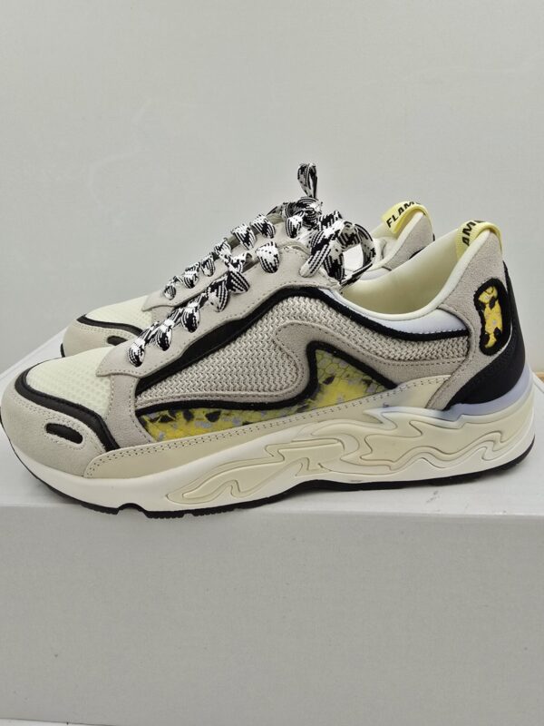 Damskie sneakersy skórzane na platformie  SANDRO R.36 SA23D