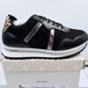 Sneakersy Liu Jo Wonder 629 buty brokatowe czarne  R.36 LI73M