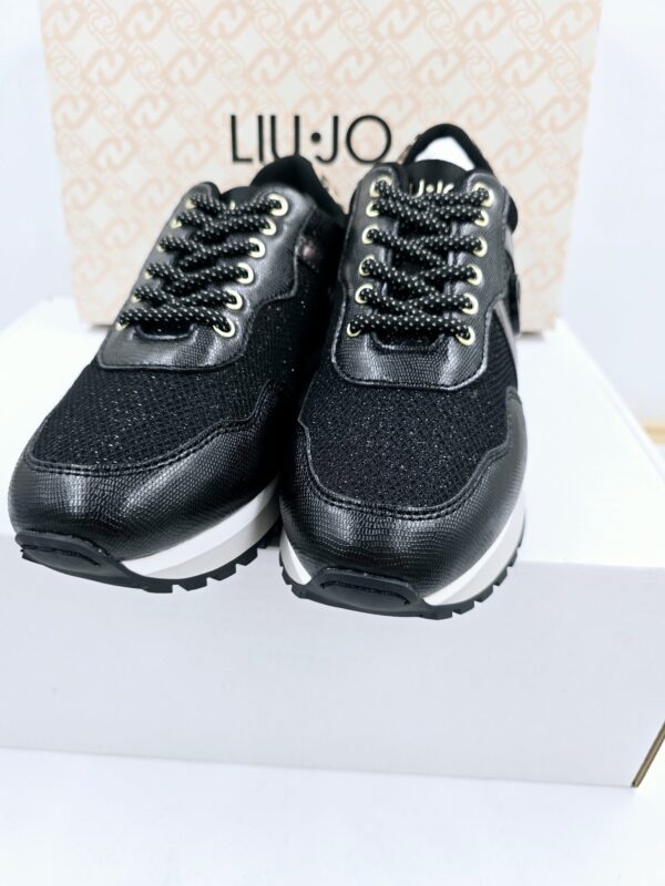 Sneakersy Liu Jo Wonder 629 buty brokatowe czarne  R.36 LI73M