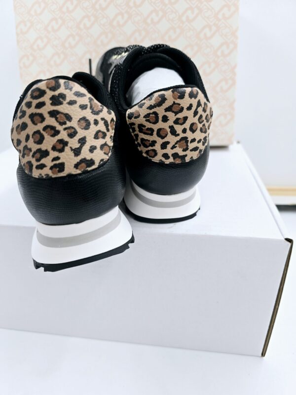 Sneakersy Liu Jo Wonder 629 buty brokatowe czarne  R.36 LI73M