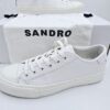 SANDRO E21 VULCA trampki białe skórzane unisex sneakersy R.44 SA12D