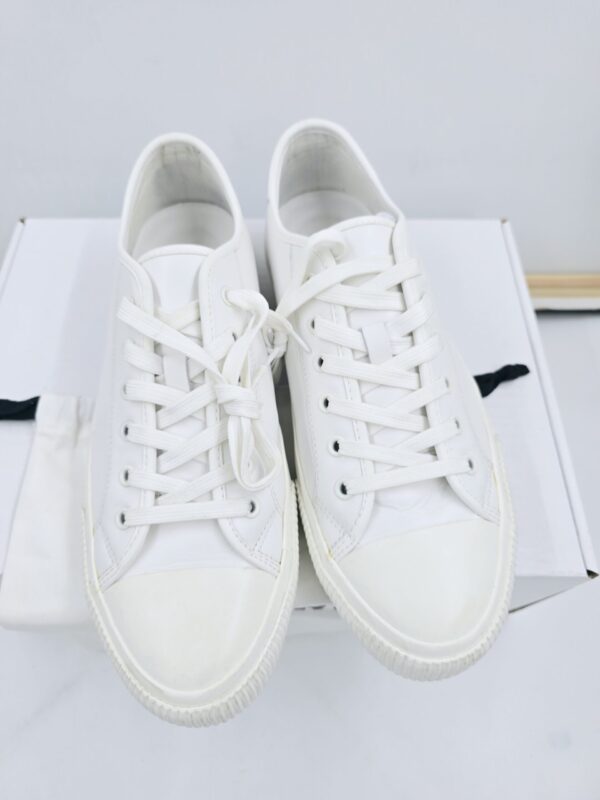 SANDRO E21 VULCA trampki białe skórzane unisex sneakersy R.44 SA12D