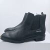 Sztyblety  Calvin Klein czarne botki wsuwane  R.39  CA12L