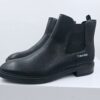 Sztyblety  Calvin Klein czarne botki wsuwane  R.39  CA12L