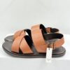 Sandały skórzane unisex brązowe Pier One R.41 PI 73