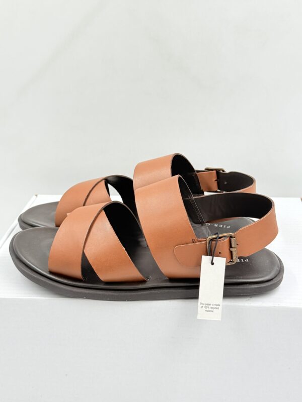 Sandały skórzane unisex brązowe Pier One R.41 PI 73