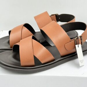 Sandały skórzane unisex brązowe Pier One R.41 PI 73