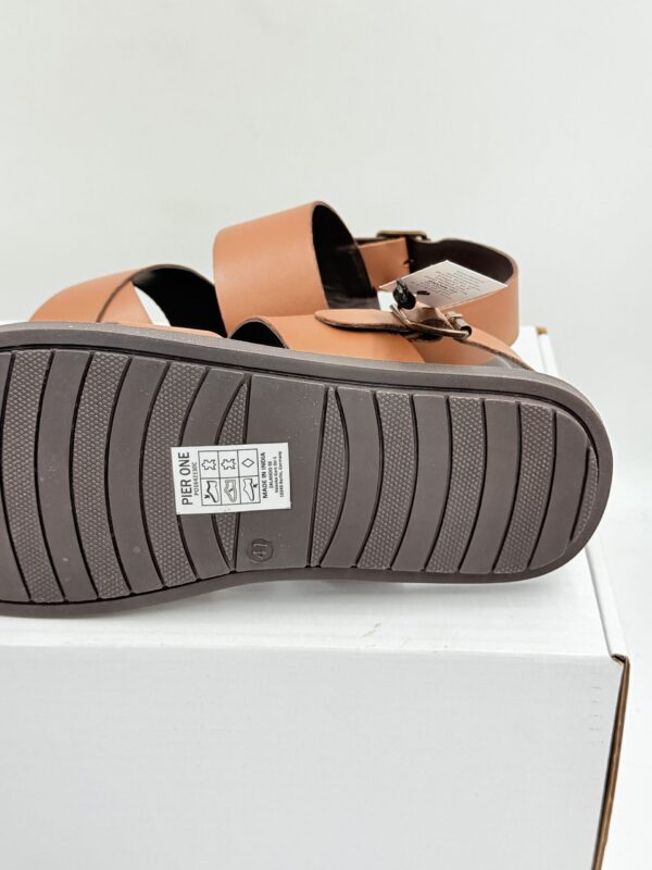Sandały skórzane unisex brązowe Pier One R.41 PI 73