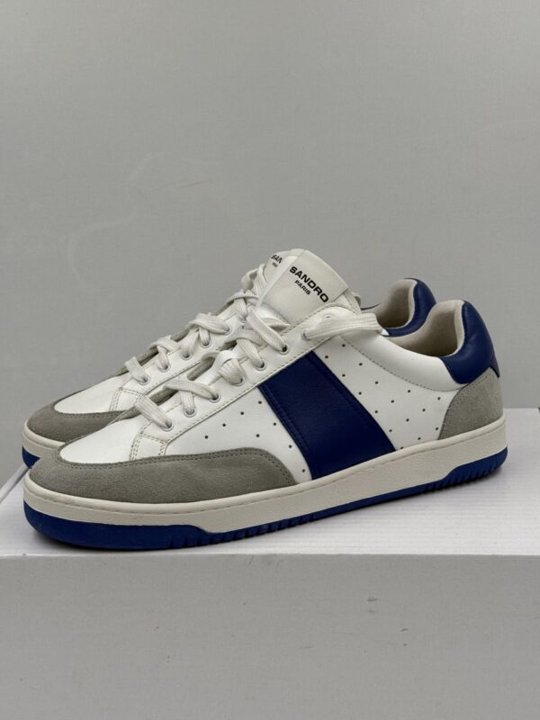 Buty SANDRO męskie sneakersy skórzane R.44 SA62F