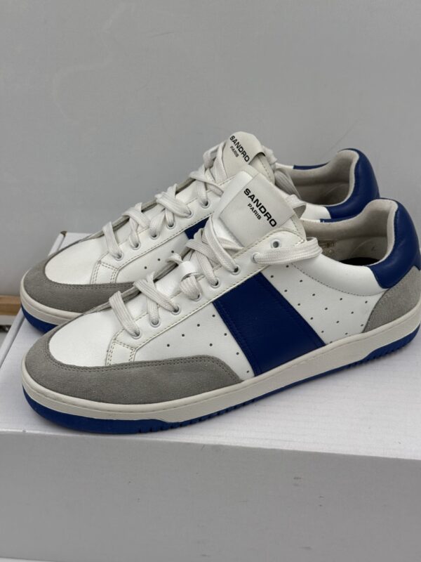 Buty SANDRO męskie sneakersy skórzane R.44 SA62F