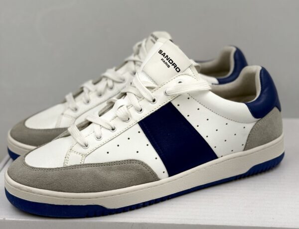 Buty SANDRO męskie sneakersy skórzane R.44 SA62F