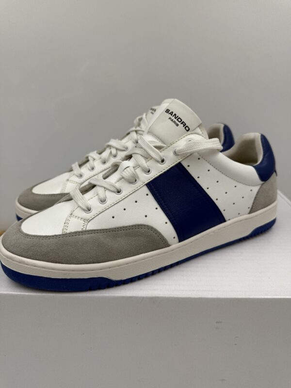 Buty SANDRO męskie sneakersy skórzane R.44 SA62F
