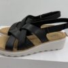 Damakie  sandały  na rzepy czarne  Clarks  Jillian Spring  R.38  CL74T