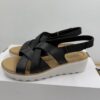 Damakie  sandały  na rzepy czarne  Clarks  Jillian Spring  R.38  CL74T
