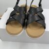 Damakie  sandały  na rzepy czarne  Clarks  Jillian Spring  R.38  CL74T