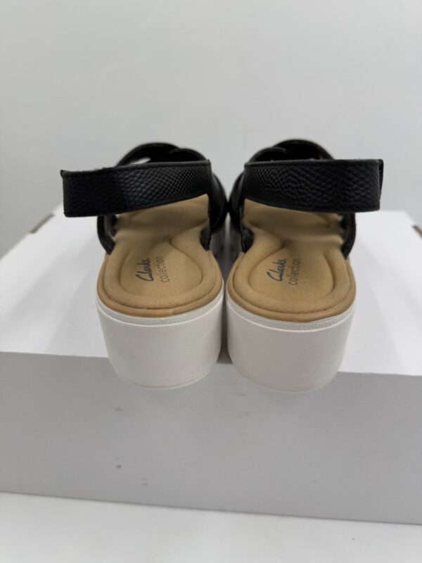 Damakie  sandały  na rzepy czarne  Clarks  Jillian Spring  R.38  CL74T