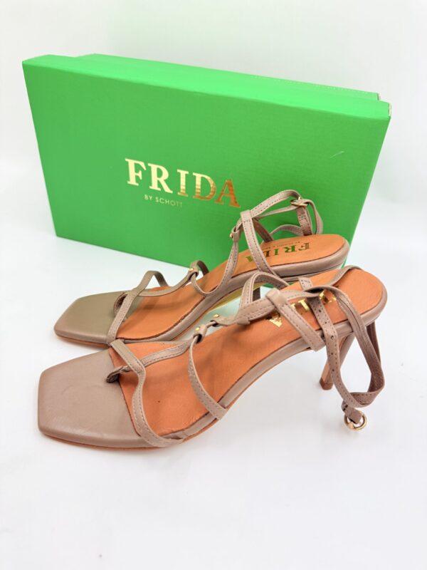 Buty FRIDA by SCHOTT & BRINCK,ADELELIA sandały na obcasie R.37 FR64H