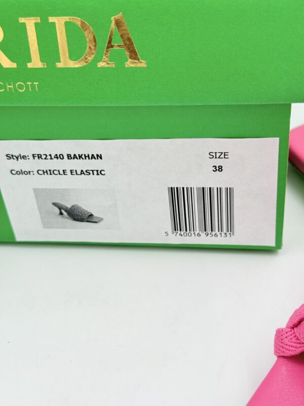 Buty FRIDA by SCHOTT & BRINCK klapki damskie różowe  R.38 FR45D