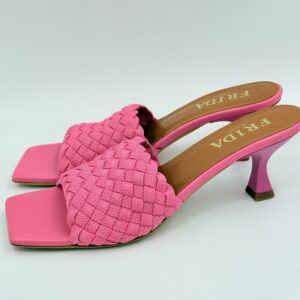 Buty FRIDA by SCHOTT & BRINCK klapki damskie różowe  R.38 FR45D