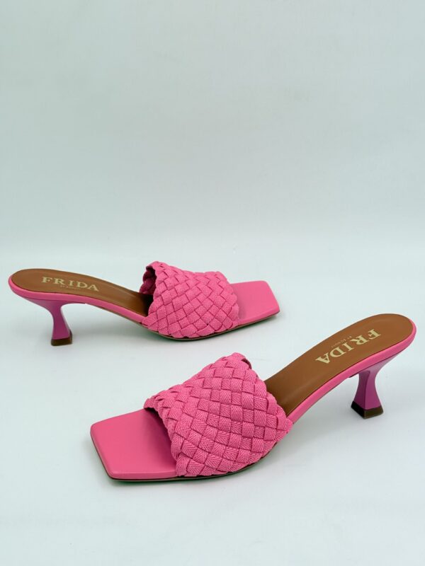 Buty FRIDA by SCHOTT & BRINCK klapki damskie różowe  R.38 FR45D