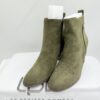 Botki damskie na obcasie lub LES PETITES zielone R.38 LP656