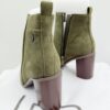 Botki damskie na obcasie lub LES PETITES zielone R.38 LP656