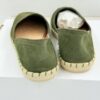 Espadryle damskie skórzane Natural  sense zielone R.37 NA64G