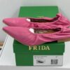 Buty FRIDA by SCHOTT & BRINCK balerinki damskie różowe R.37 FR64S