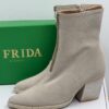 Buty FRIDA by SCHOTT & BRINCK  Kowbojki beżowe R.37 FR23F