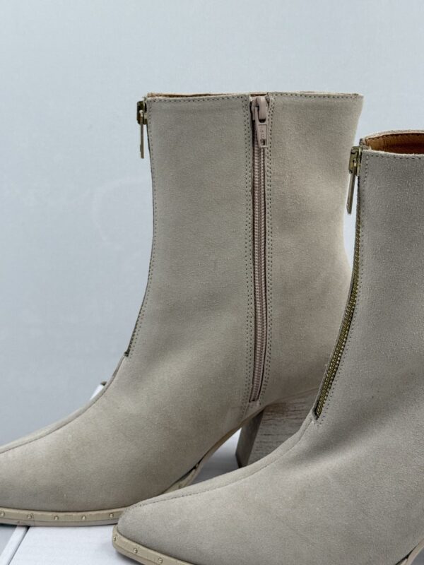 Buty FRIDA by SCHOTT & BRINCK  Kowbojki beżowe R.37 FR23F