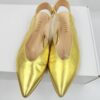 Buty FRIDA by SCHOTT & BRINCK balerinki damskie złote  R.37 FR74G