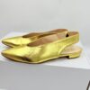 Buty FRIDA by SCHOTT & BRINCK balerinki damskie złote  R.37 FR74G