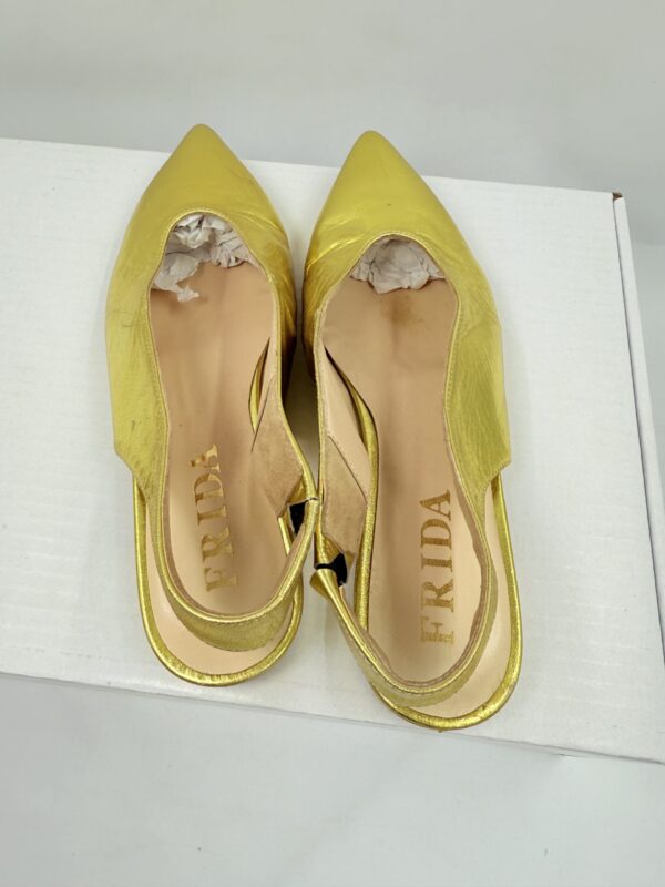Buty FRIDA by SCHOTT & BRINCK balerinki damskie złote  R.37 FR74G