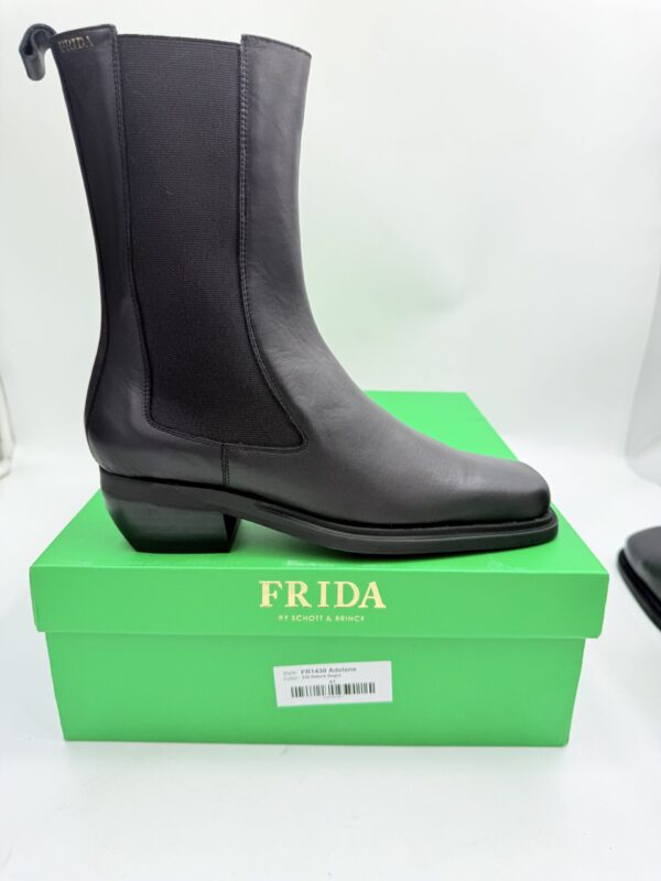 Buty Frida SCHOTT & BRINCK botki kowbojki czarne R.41 FR64F