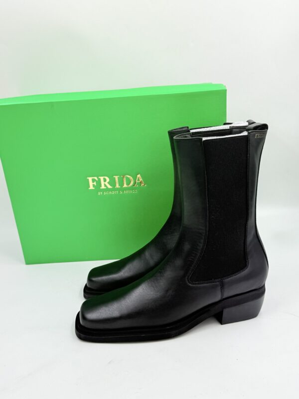 Buty Frida SCHOTT & BRINCK botki kowbojki czarne R.41 FR64F