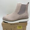 Beżowe nude botki damskie Marco Tozzi EARTH EDITION R.40 MA40Z