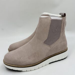 Beżowe nude botki damskie Marco Tozzi EARTH EDITION R.40 MA40Z