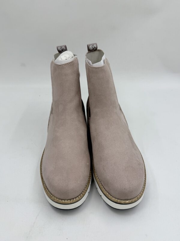 Beżowe nude botki damskie Marco Tozzi EARTH EDITION R.40 MA40Z