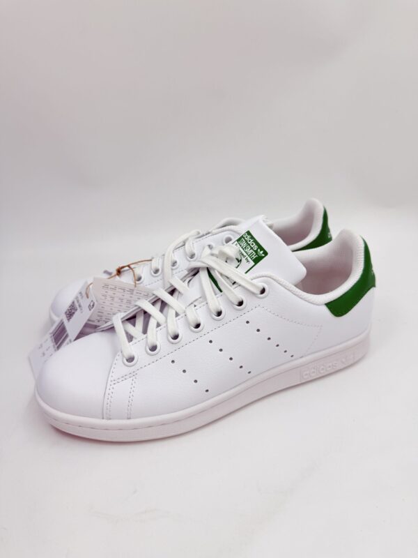 Buty sportowe Adidas Stan Smith 3 białe zielone R.38 AD55N