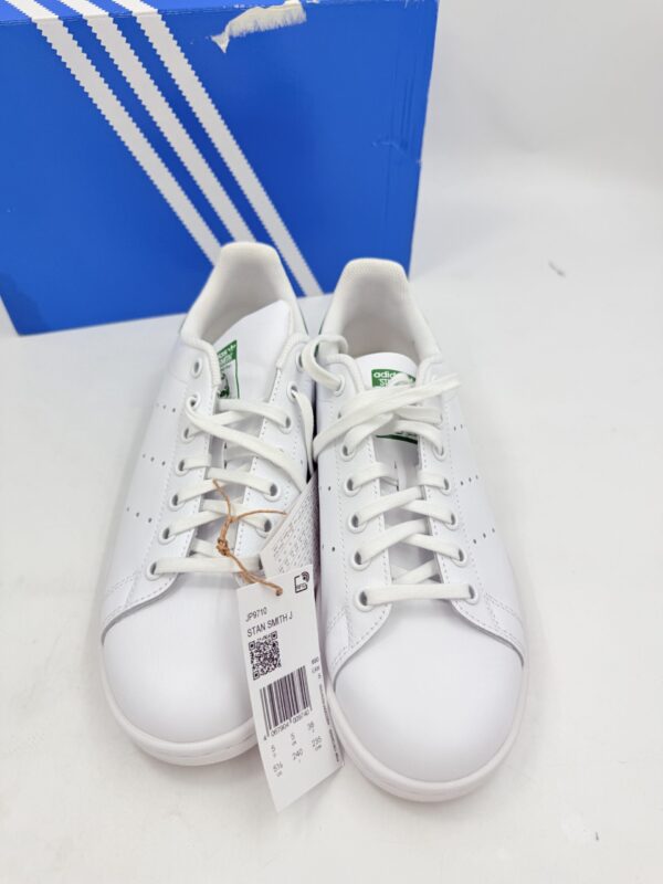 Buty sportowe Adidas Stan Smith 3 białe zielone R.38 AD55N